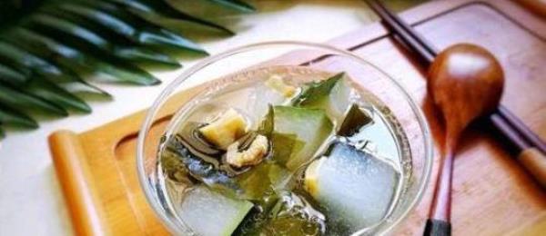 How to make kelp and winter melon weight loss soup?