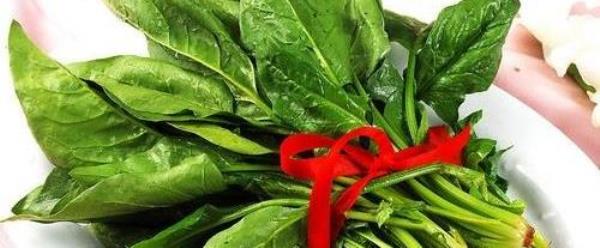 Eating spinach can reduce the risk of intestinal tumors