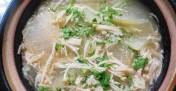 How to make enoki mushroom soup