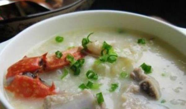 Homemade recipe for crab porridge