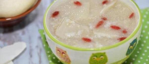How to make Huaishan wolfberry porridge and its effects