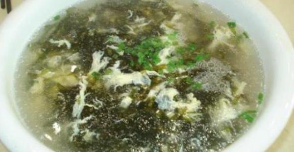 Is this how you make seaweed and egg soup?