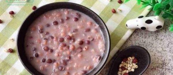 Can we make barley and red bean porridge and drink it every day?