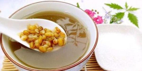 Can I drink mung bean soup if I have a stomachache?