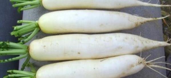 What is the nutritional value of white radish?