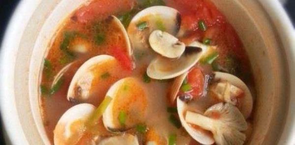 How to make tomato clam soup