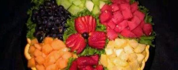 Learn to make a fruit platter to be cooler in summer