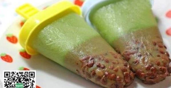 How to make delicious red bean milk popsicles